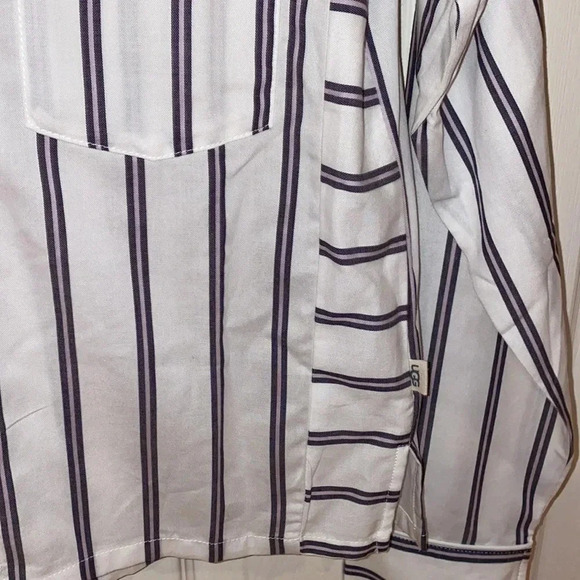 Ugg  one piece stripped pyjama top Sz XS - Picture 7 of 9